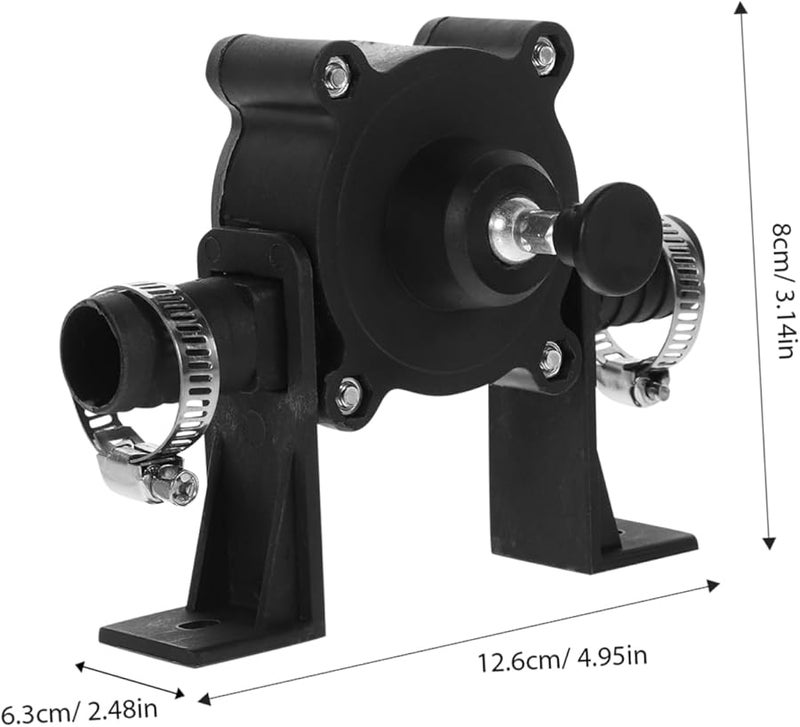 Veemoon Self Priming Electric Drill Pump Lightweight Liquid Transfer Pump for Home Use Package of 1 - Image 2